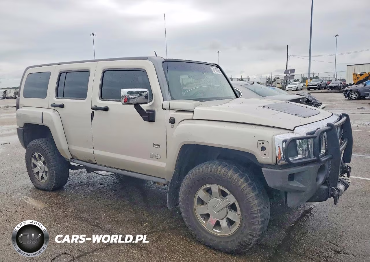 2007 Hummer H3 VIN:5GTDN13E578101443 - 4