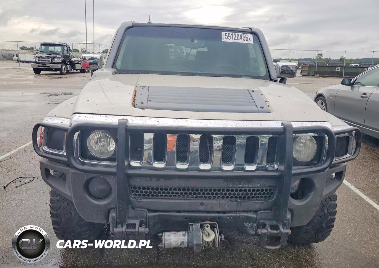2007 Hummer H3 VIN:5GTDN13E578101443 - 5