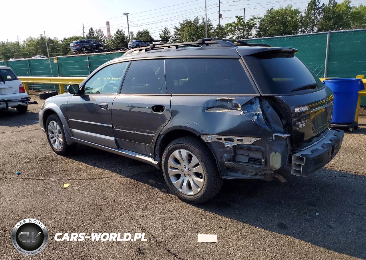 2009 Subaru Outback 2.5I Limited VIN:4S4BP66C297324981 - 2