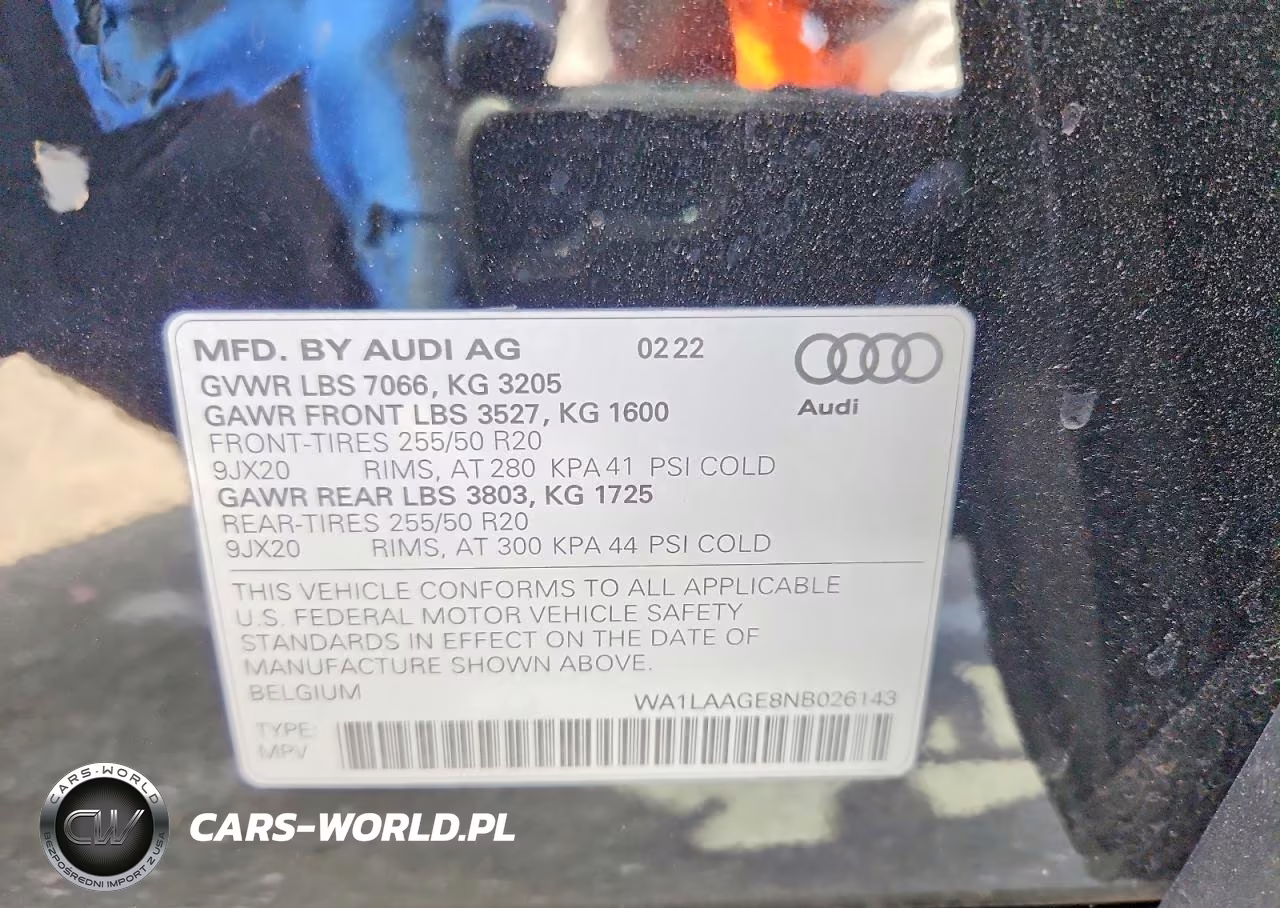 2022 Audi E-Tron Premium Plus VIN:WA1LAAGE8NB026143 - 13
