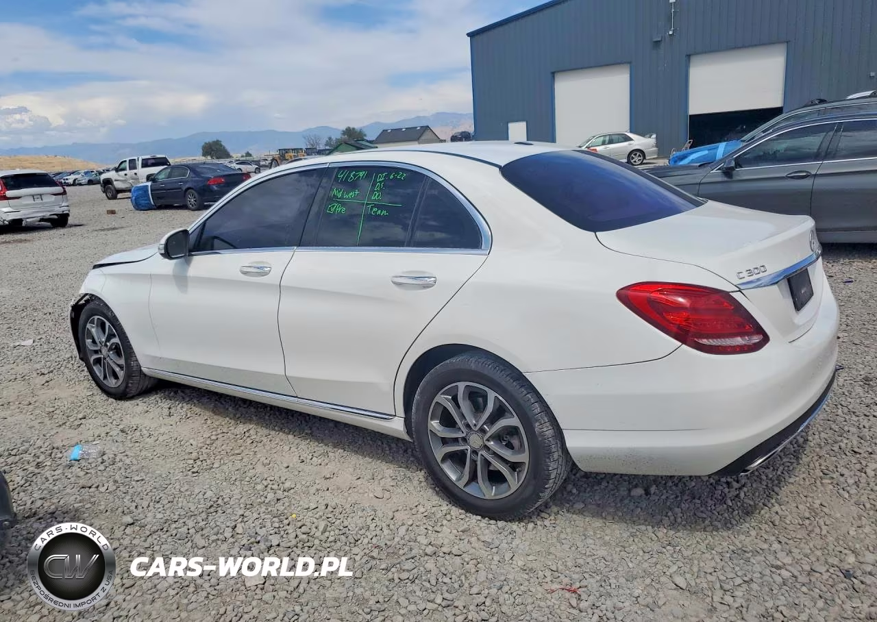 2015 Mercedes-Benz C 300 4Matic VIN:55SWF4KBXFU022420 - 2