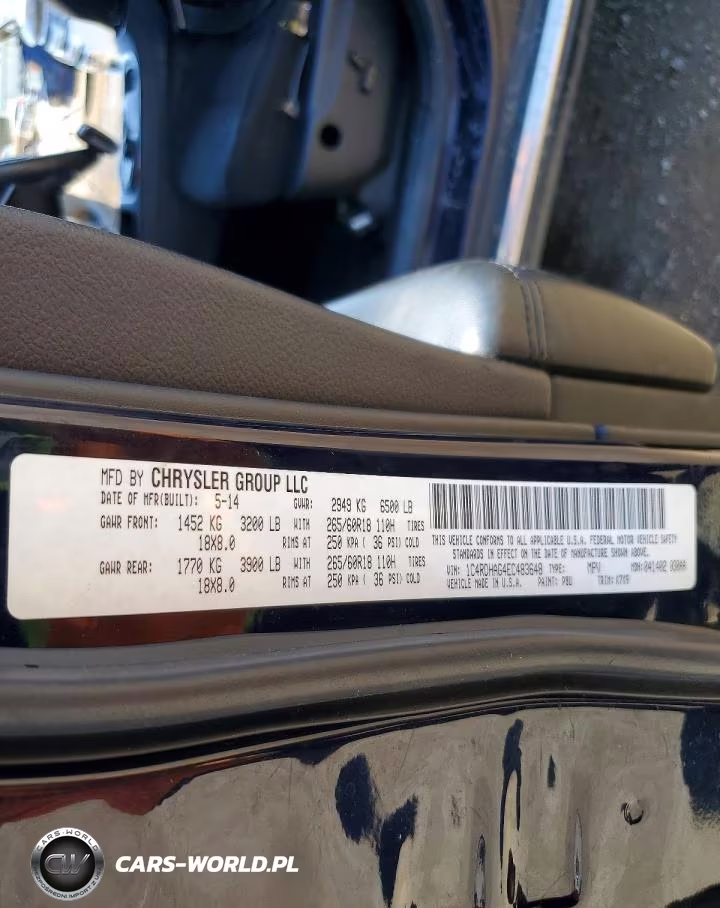 2014 Dodge Durango Sxt VIN:1C4RDHAG4EC483648 - 12