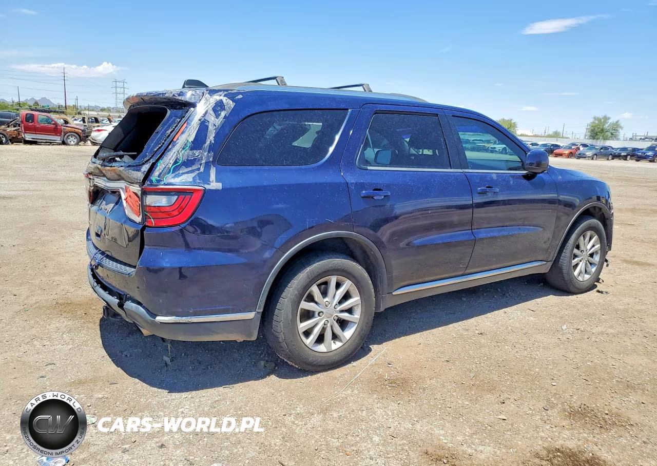 2014 Dodge Durango Sxt VIN:1C4RDHAG4EC483648 - 3