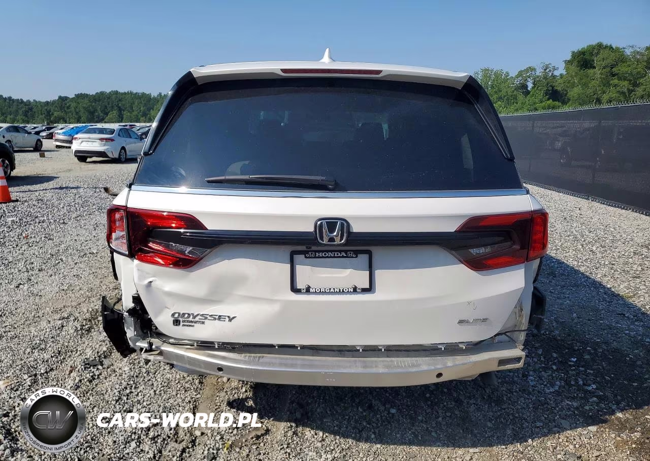 2025 Honda Odyssey Elite VIN:5FNRL6H99SB000202 - 6