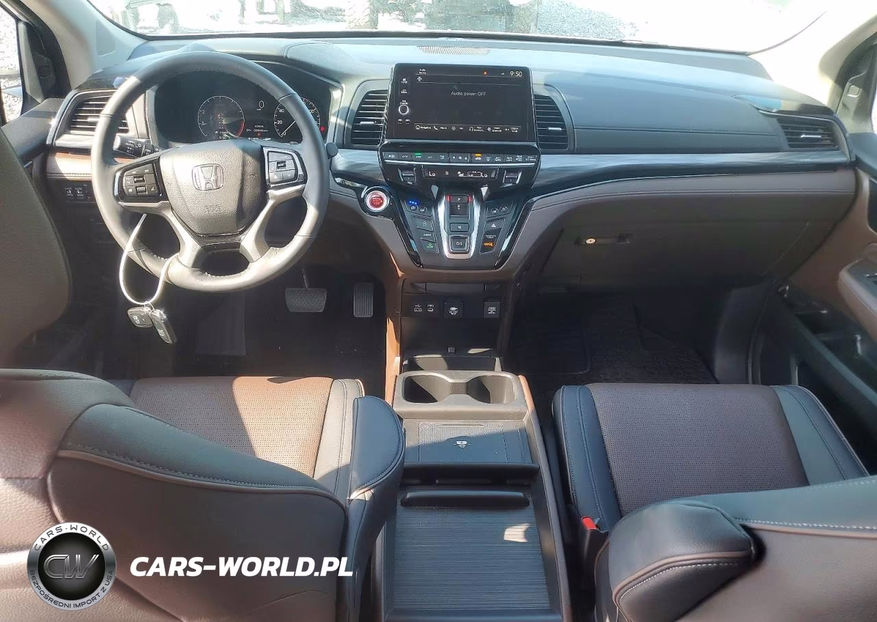 2025 Honda Odyssey Elite VIN:5FNRL6H99SB000202 - 8