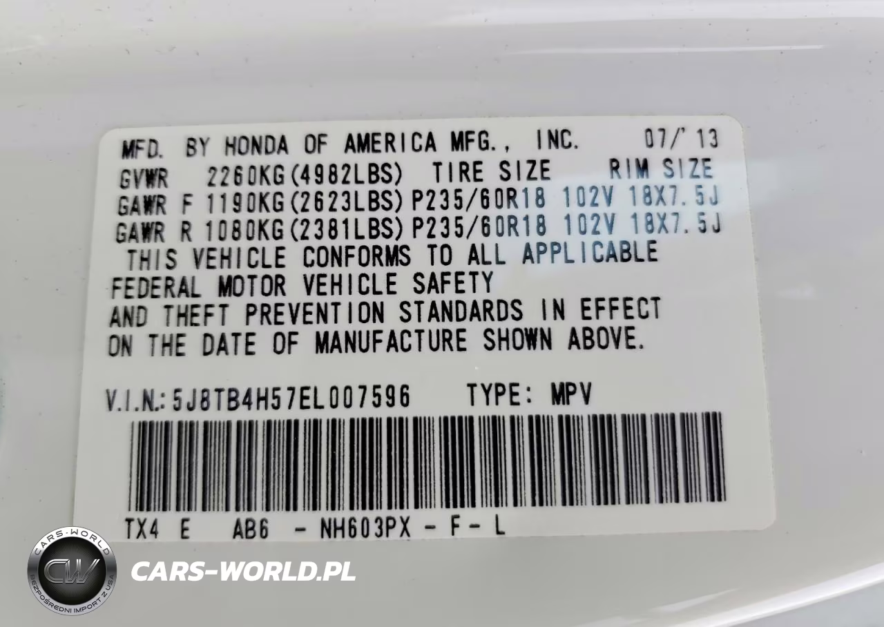 2014 Acura Rdx Technology VIN:5J8TB4H57EL007596 - 14