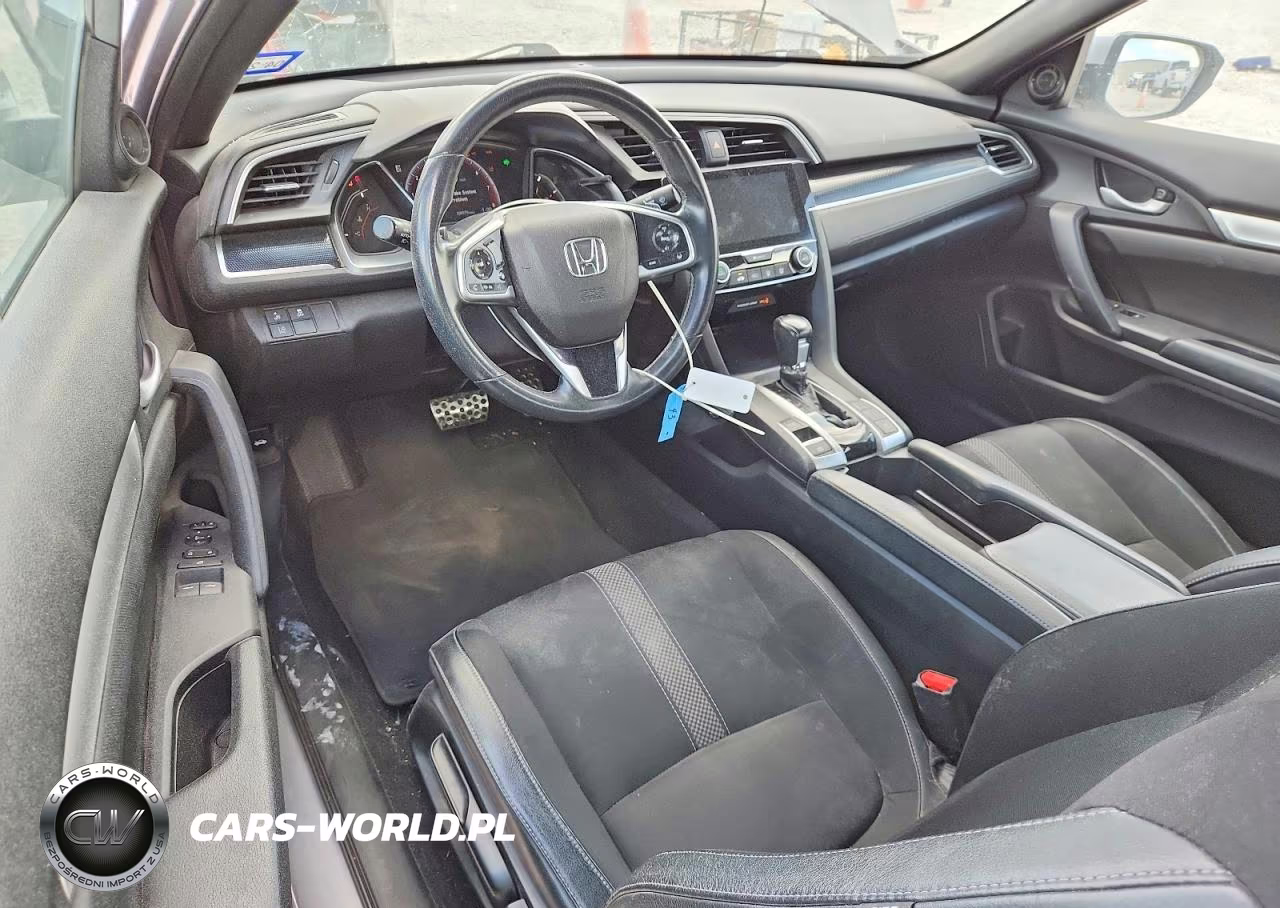 2019 Honda Civic Sport VIN:2HGFC4B89KH302477 - 8