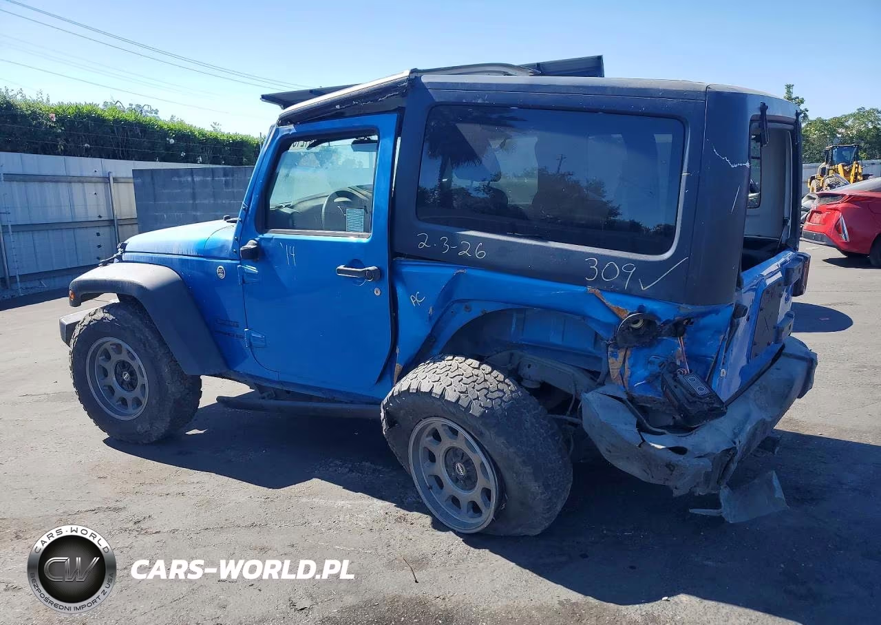 2015 Jeep Wrangler Sport VIN:1C4AJWAG8FL510474 - 2