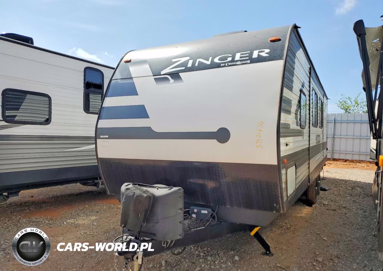 2022 Crossroads Zinger Camper VIN:4YDTZRN29NS372477 - 2