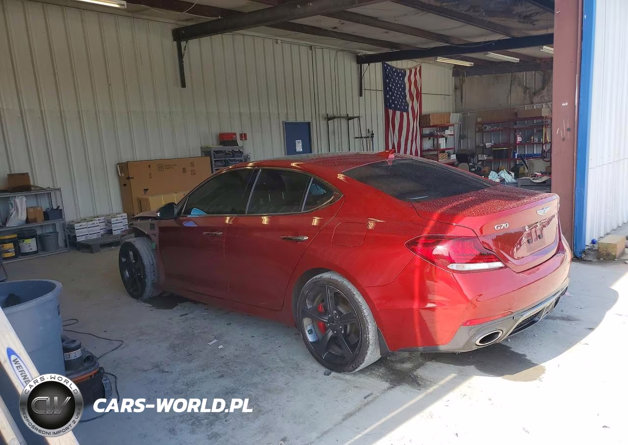 2019 Genesis G70 3.3T Dynamic Edition VIN:KMTG34LE7KU012115 - 2