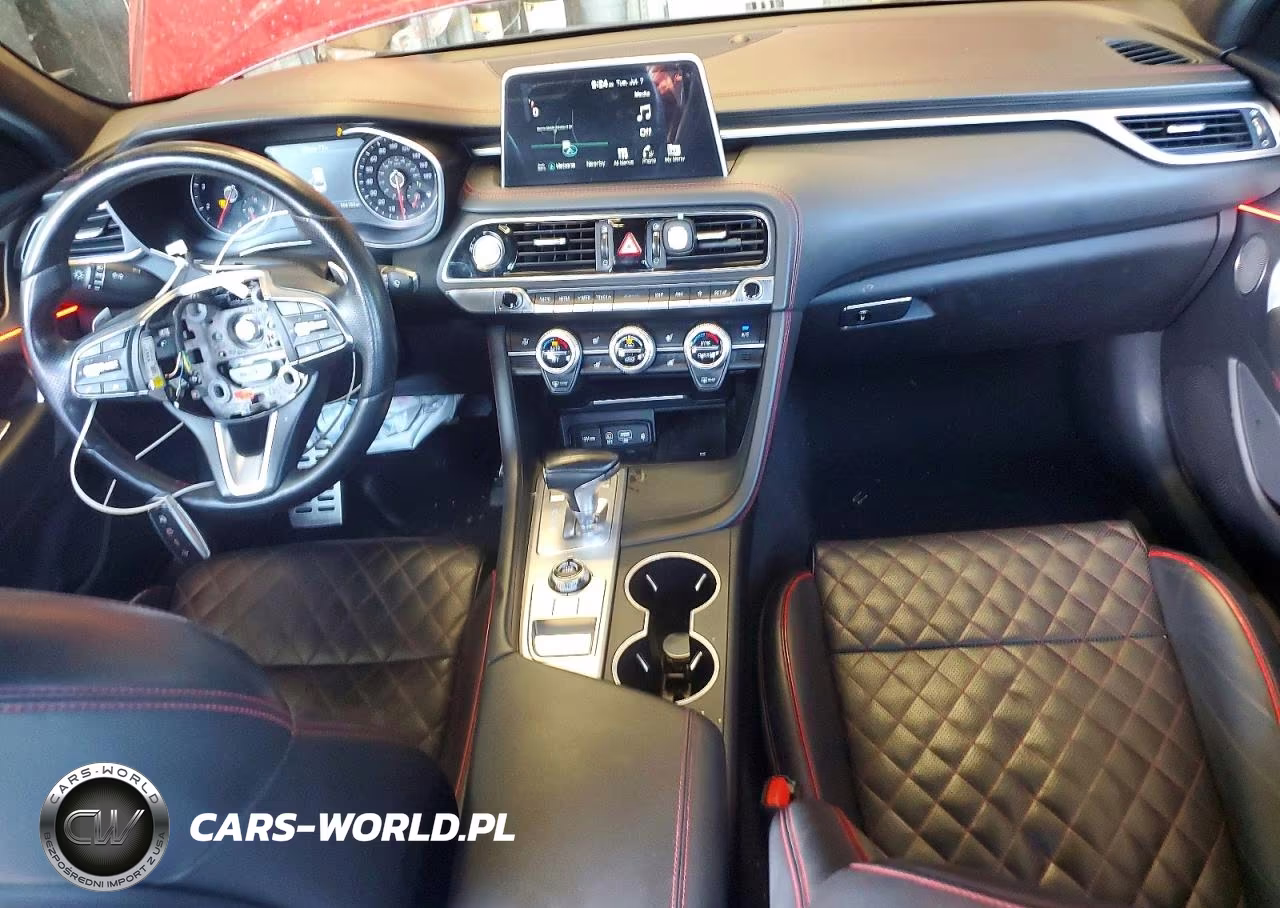 2019 Genesis G70 3.3T Dynamic Edition VIN:KMTG34LE7KU012115 - 8