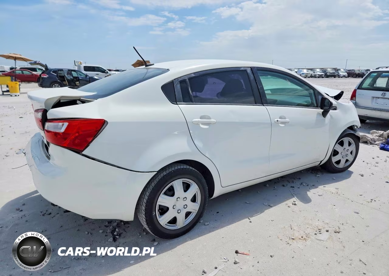 2013 Kia Rio Lx VIN:KNADM4A39D6236538 - 3