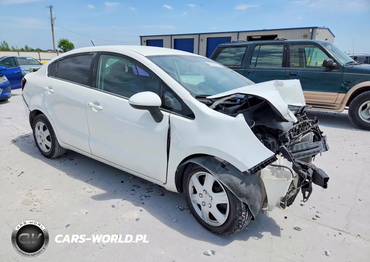 2013 Kia Rio Lx VIN:KNADM4A39D6236538 - 4