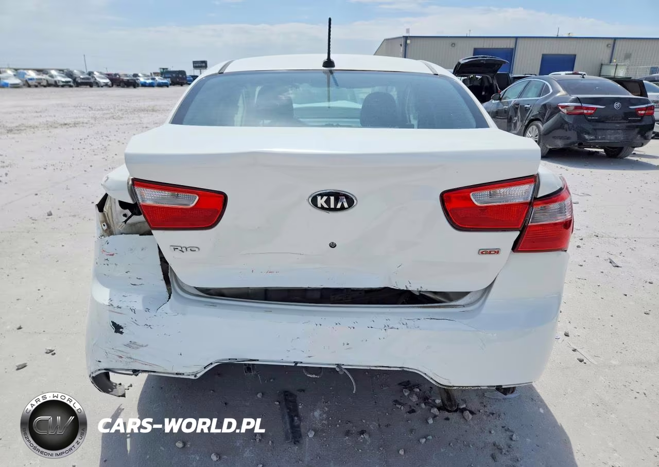 2013 Kia Rio Lx VIN:KNADM4A39D6236538 - 6