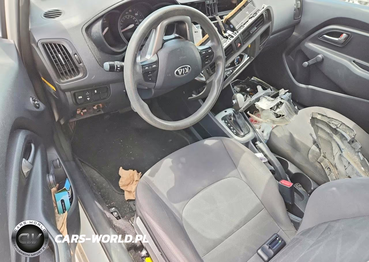 2013 Kia Rio Lx VIN:KNADM4A39D6236538 - 8
