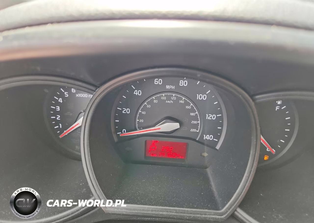 2013 Kia Rio Lx VIN:KNADM4A39D6236538 - 9