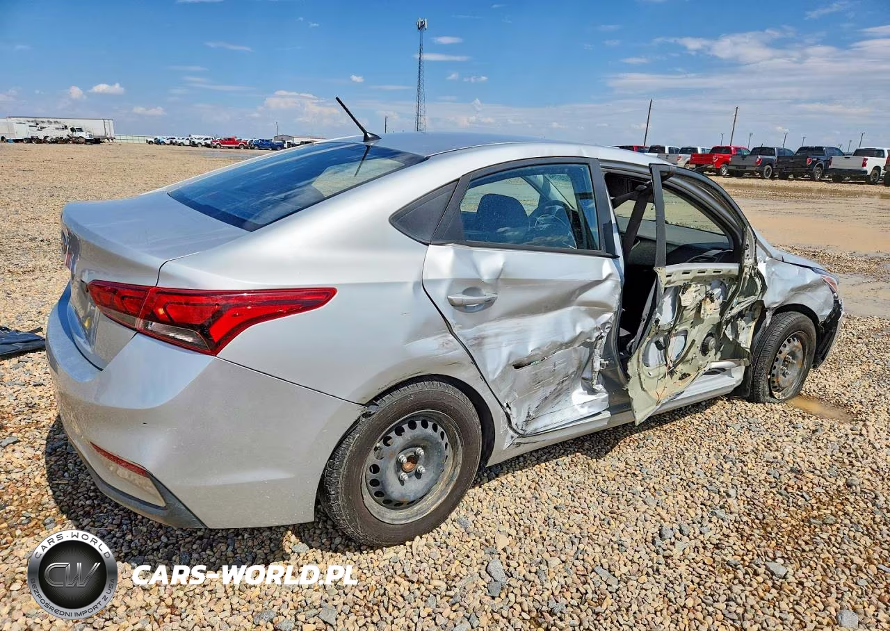 2019 Hyun Accent VIN:3KPC24A30KE049281 - 3