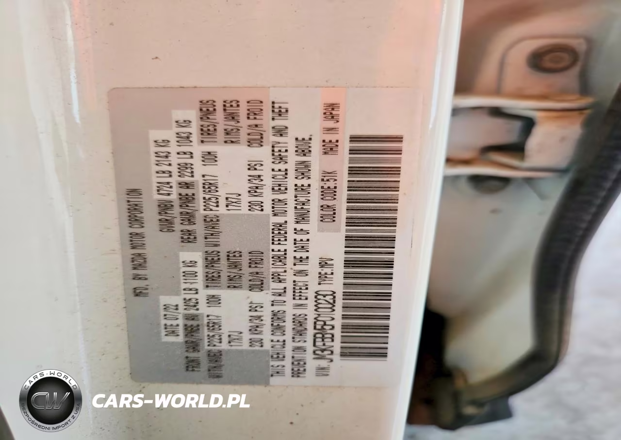 2023 Mazda Cx-5 Select VIN:JM3KFBBM5P0100230 - 13