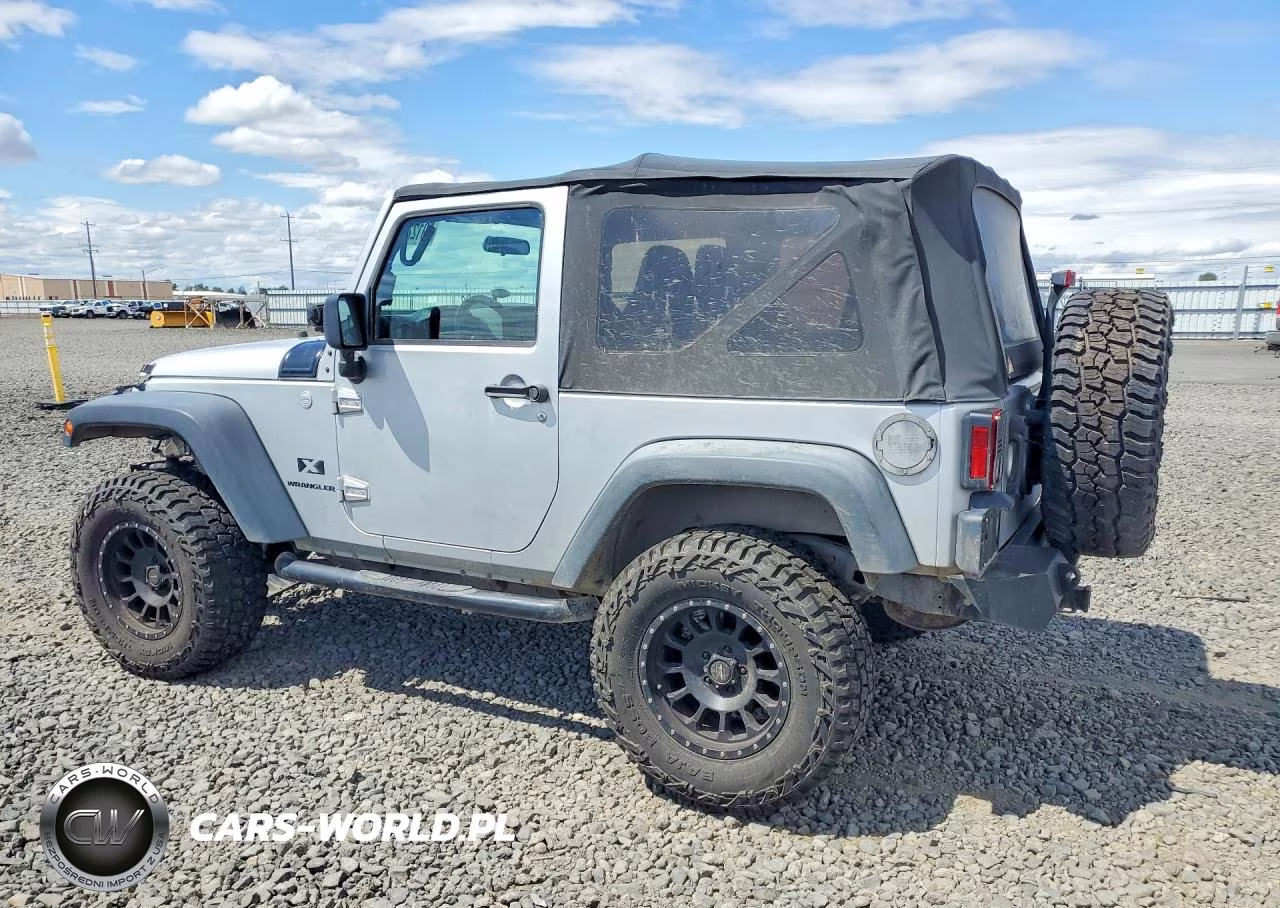 2008 Jeep Wrangler X VIN:1J4FA24158L550403 - 2