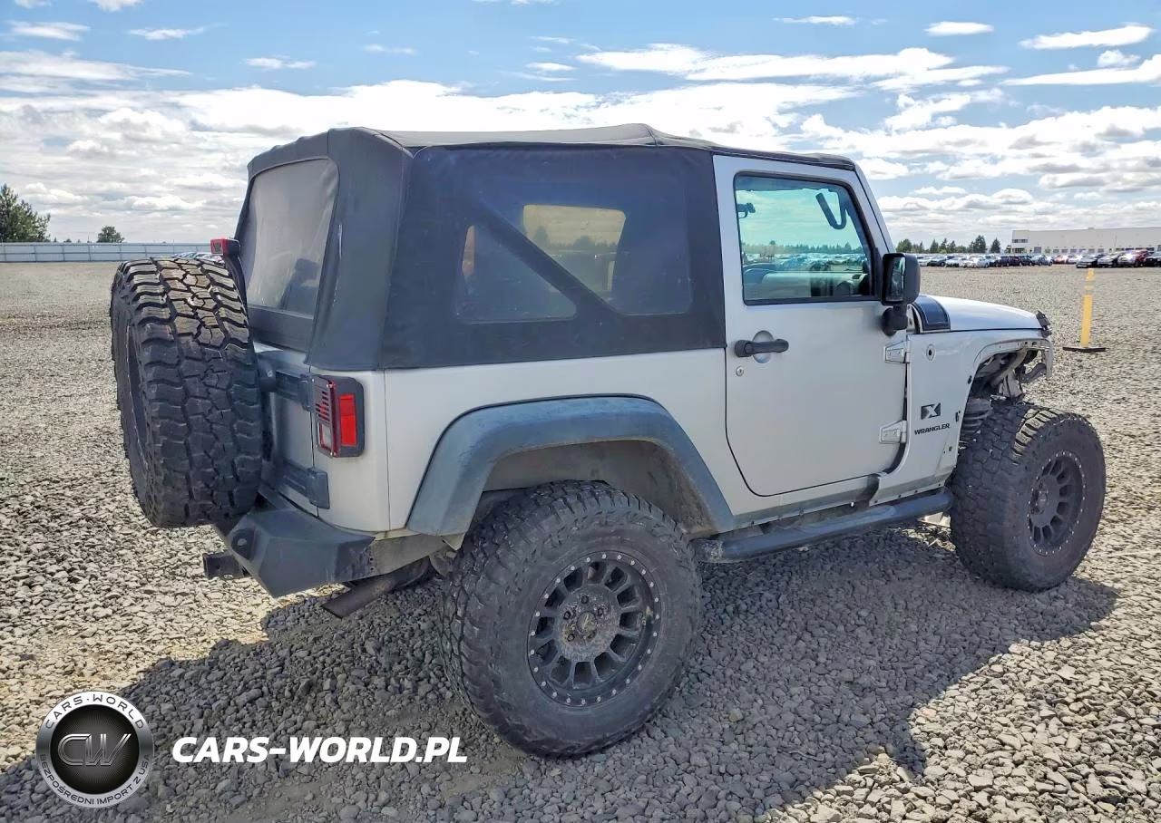 2008 Jeep Wrangler X VIN:1J4FA24158L550403 - 3