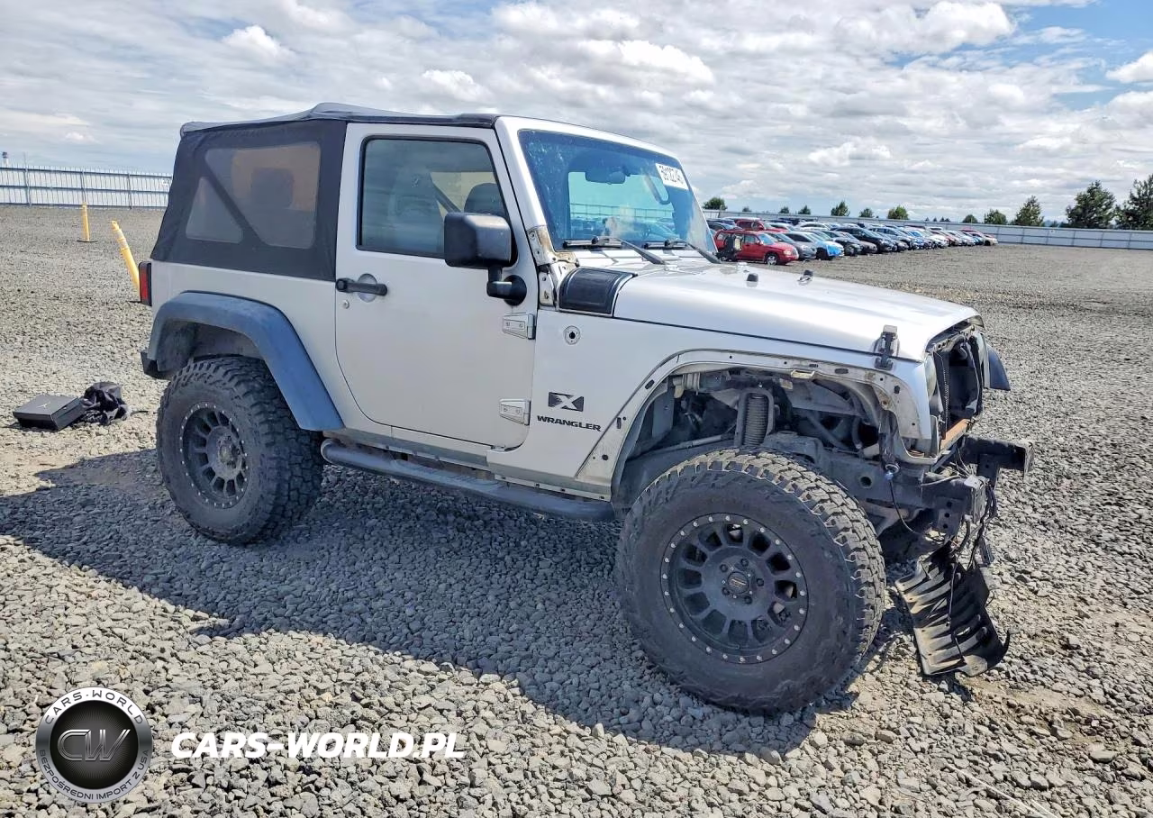 2008 Jeep Wrangler X VIN:1J4FA24158L550403 - 4