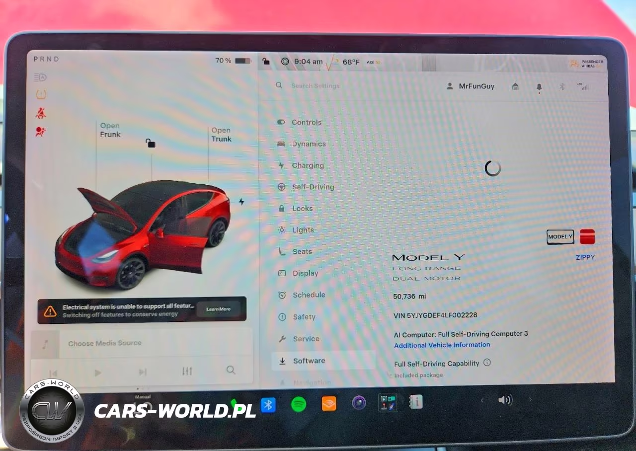 2020 Tesla Model Y VIN:5YJYGDEF4LF002228 - 9