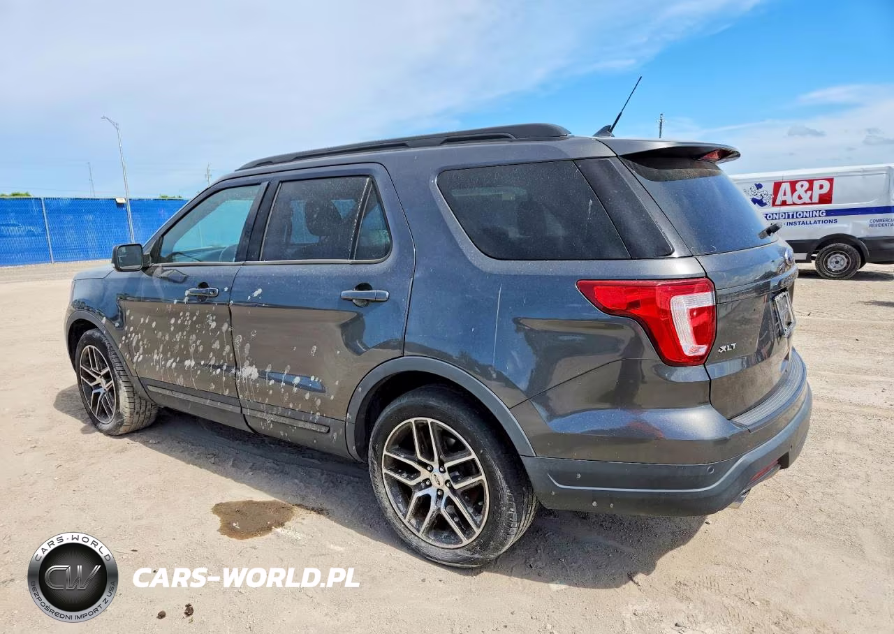 2018 Ford Explorer Xlt VIN:1FM5K7DH3JGB75212 - 2