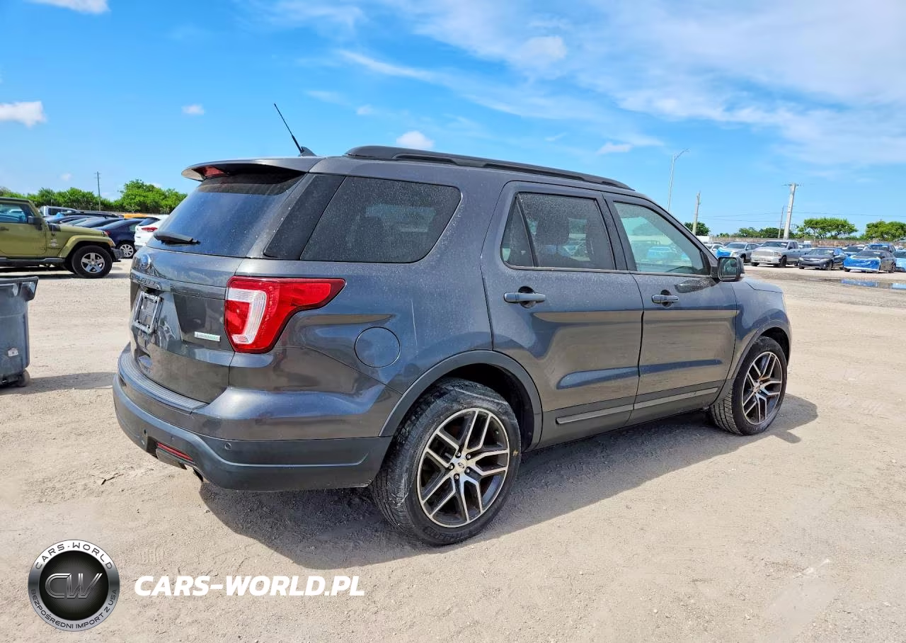 2018 Ford Explorer Xlt VIN:1FM5K7DH3JGB75212 - 3