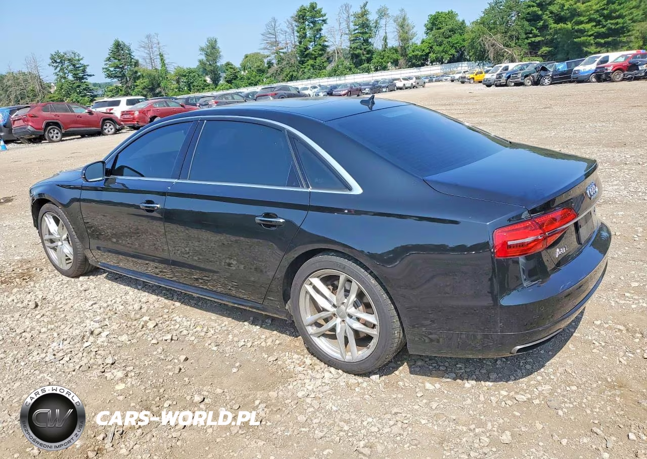 2017 Audi A8 L Quattro VIN:WAU43AFD1HN010394 - 2