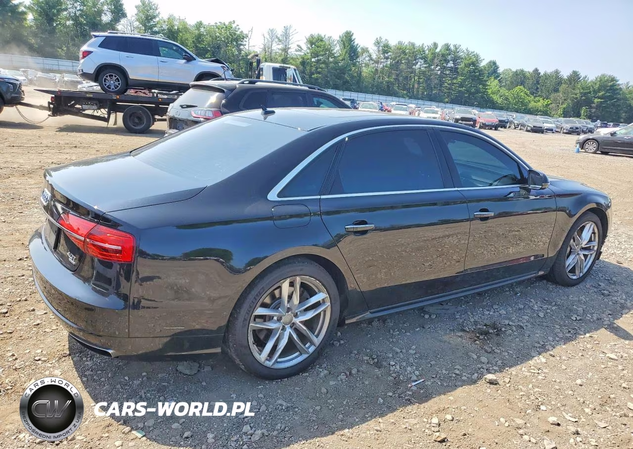 2017 Audi A8 L Quattro VIN:WAU43AFD1HN010394 - 3