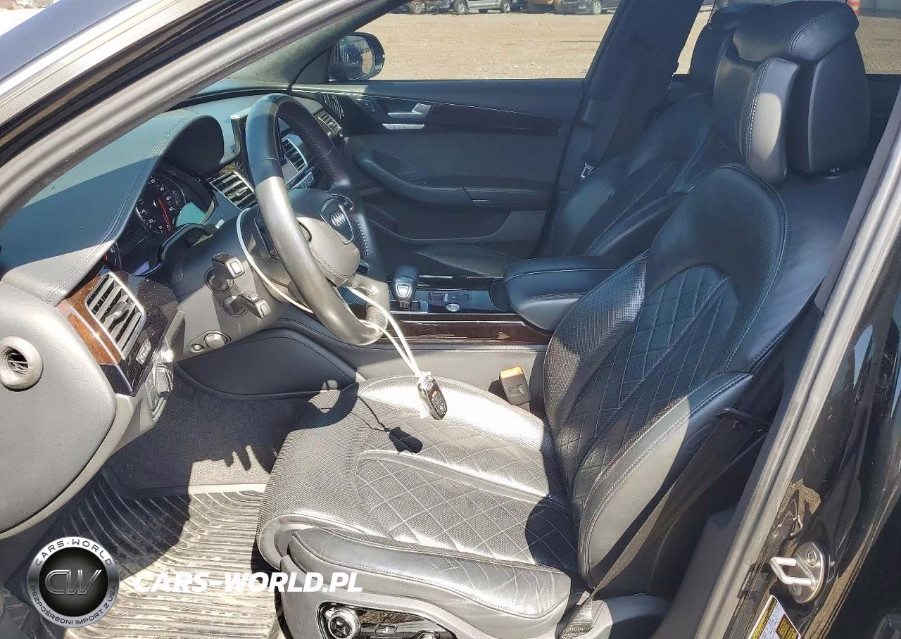 2017 Audi A8 L Quattro VIN:WAU43AFD1HN010394 - 7