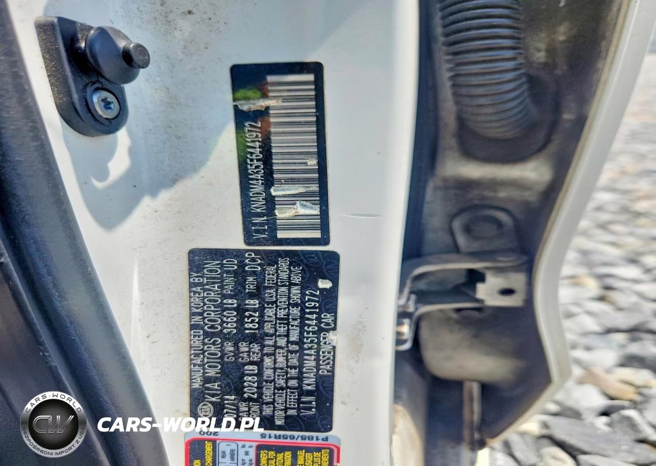 2015 Kia Rio Lx VIN:KNADM4A35F6441972 - 12