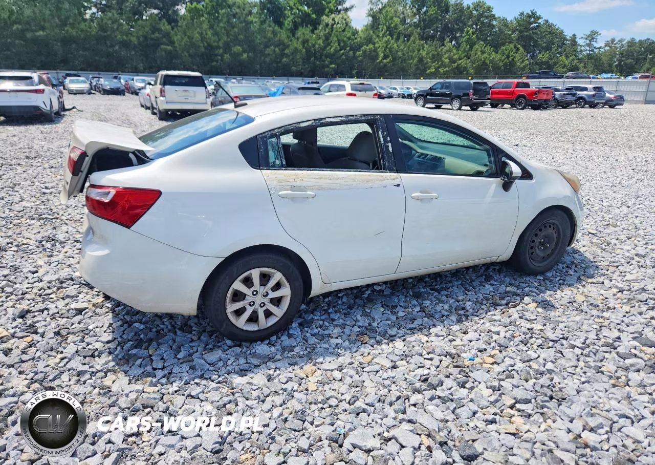 2015 Kia Rio Lx VIN:KNADM4A35F6441972 - 3