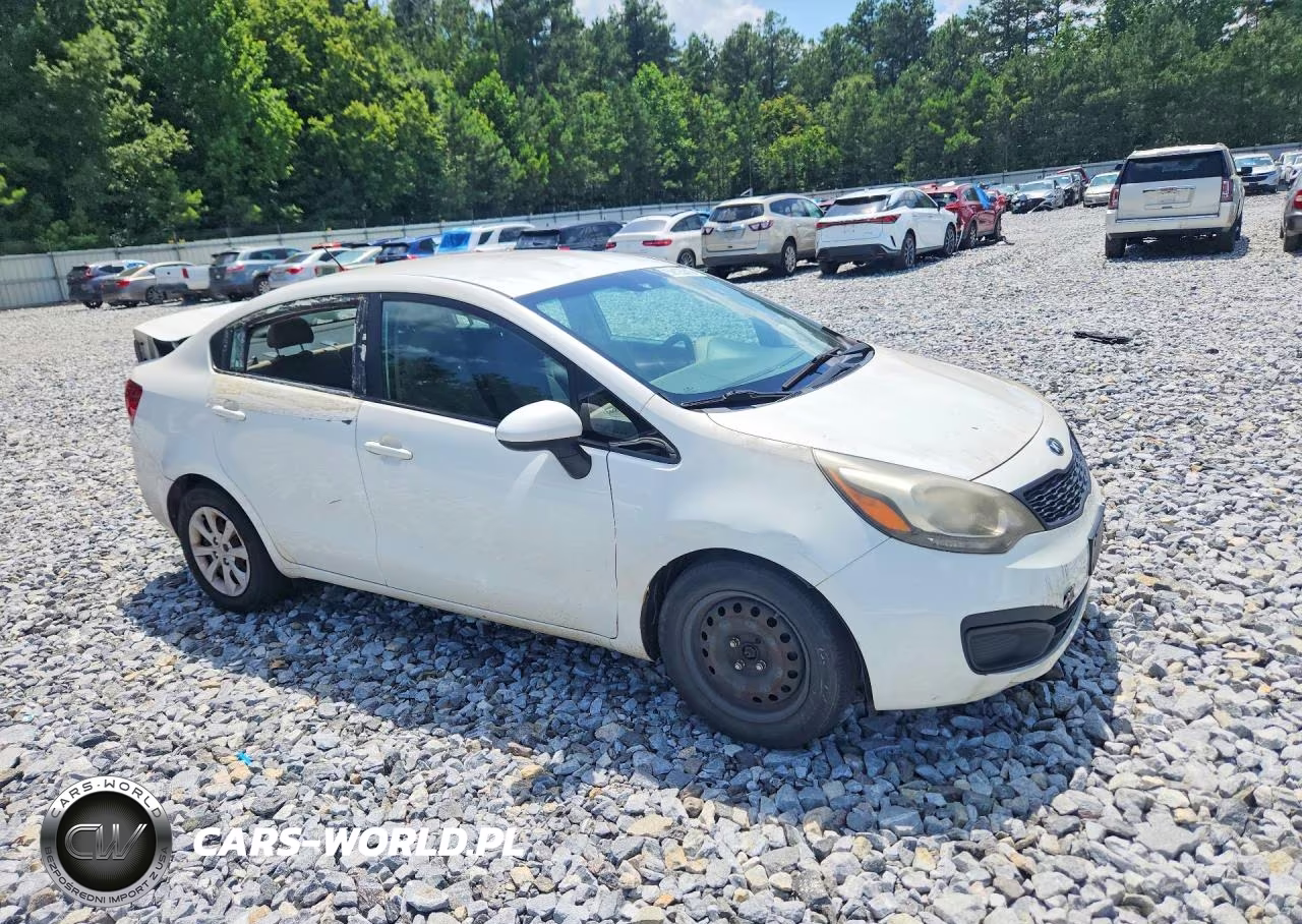 2015 Kia Rio Lx VIN:KNADM4A35F6441972 - 4