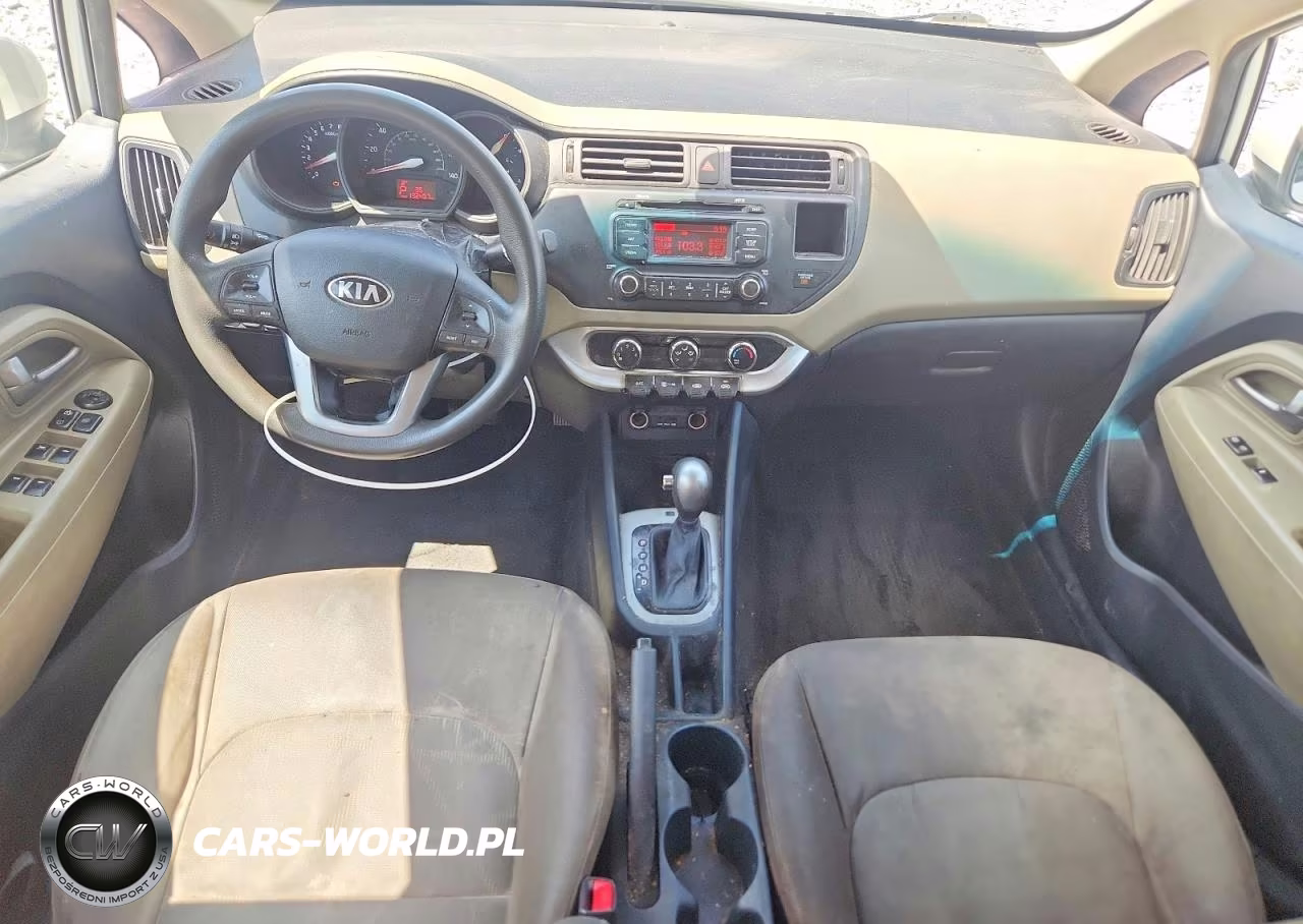 2015 Kia Rio Lx VIN:KNADM4A35F6441972 - 8