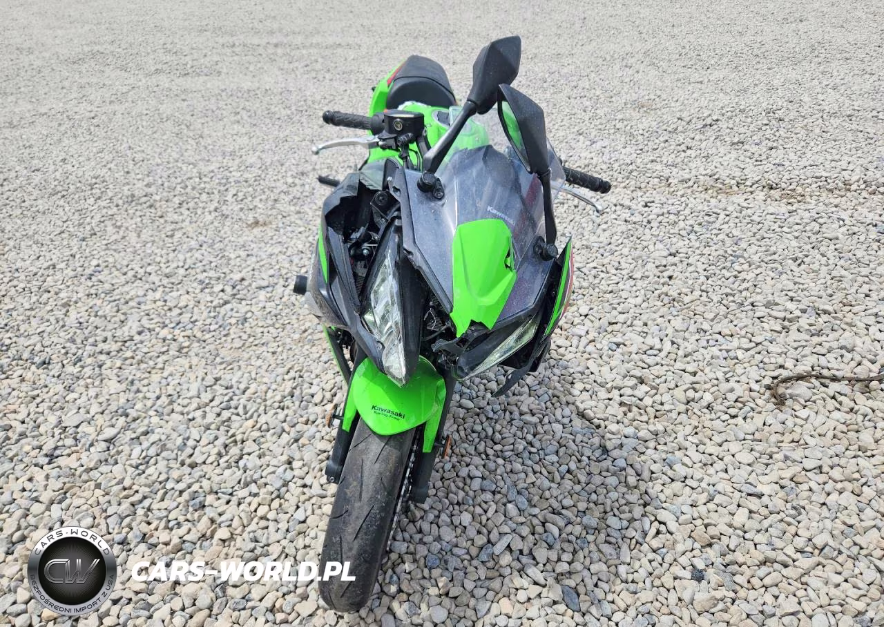2024 Kawasaki Ex650 P VIN:ML5EXEP18RDAC9628 - 2