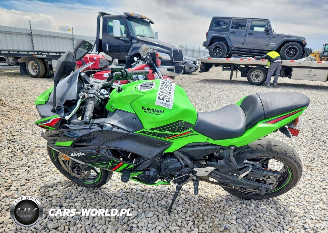 2024 Kawasaki Ex650 P VIN:ML5EXEP18RDAC9628 - 3