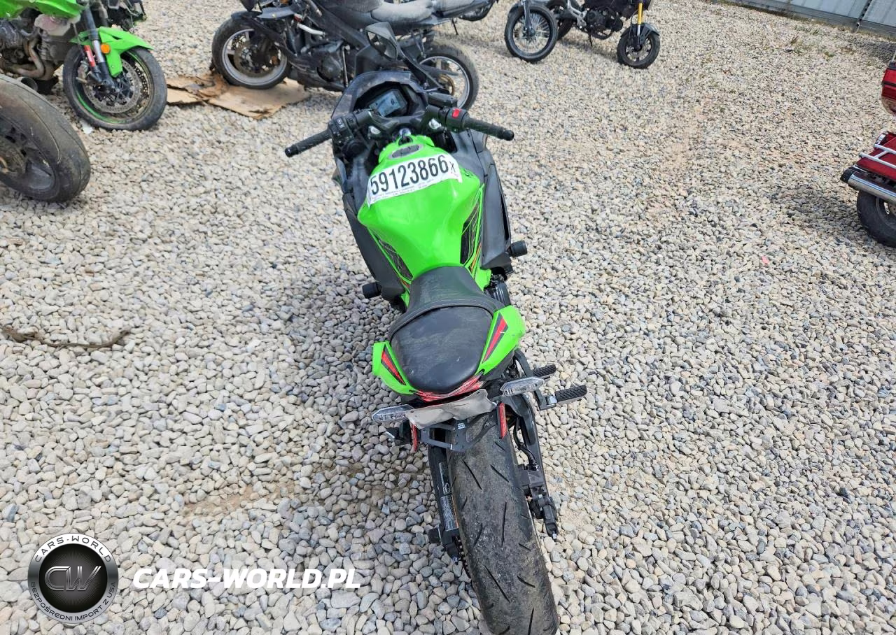 2024 Kawasaki Ex650 P VIN:ML5EXEP18RDAC9628 - 4
