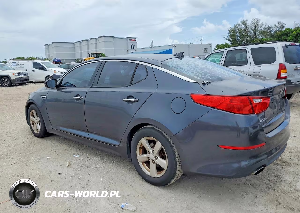 2015 Kia Optima Lx VIN:KNAGM4A7XF5619574 - 2