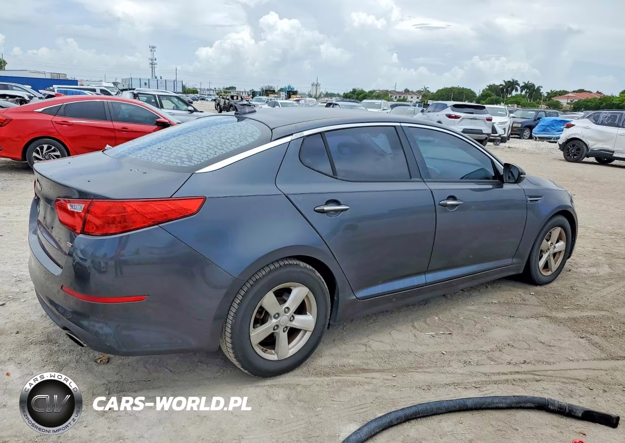 2015 Kia Optima Lx VIN:KNAGM4A7XF5619574 - 3