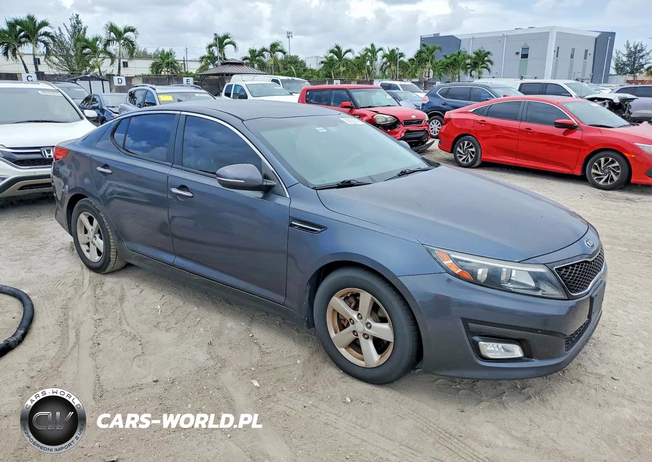 2015 Kia Optima Lx VIN:KNAGM4A7XF5619574 - 4