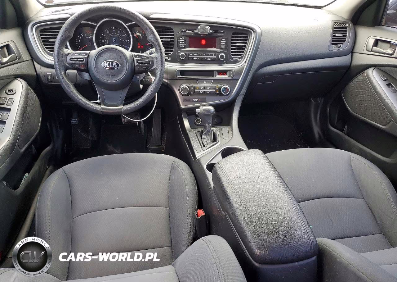 2015 Kia Optima Lx VIN:KNAGM4A7XF5619574 - 8