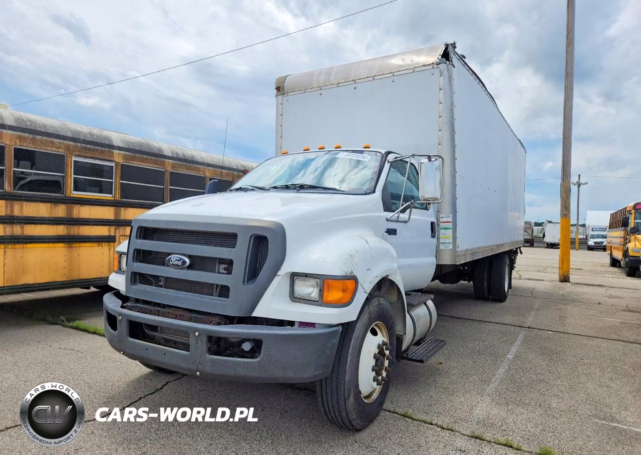 2013 Ford F750 Super Duty Box Truck VIN:3FRNF7FA7DV035082 - 2