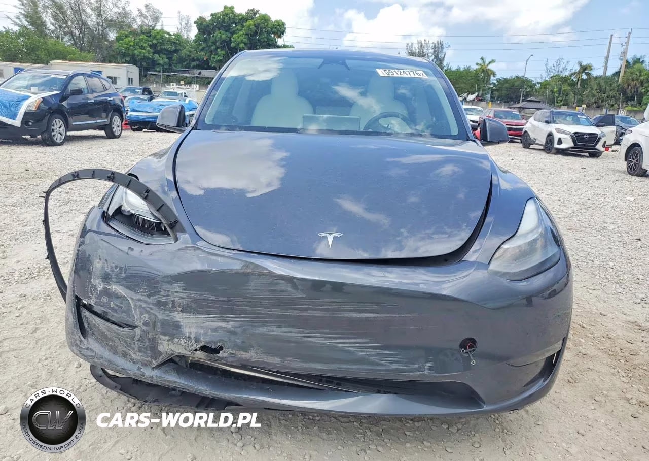2022 Tesla Model Y VIN:7SAYGDEF4NF450491 - 5