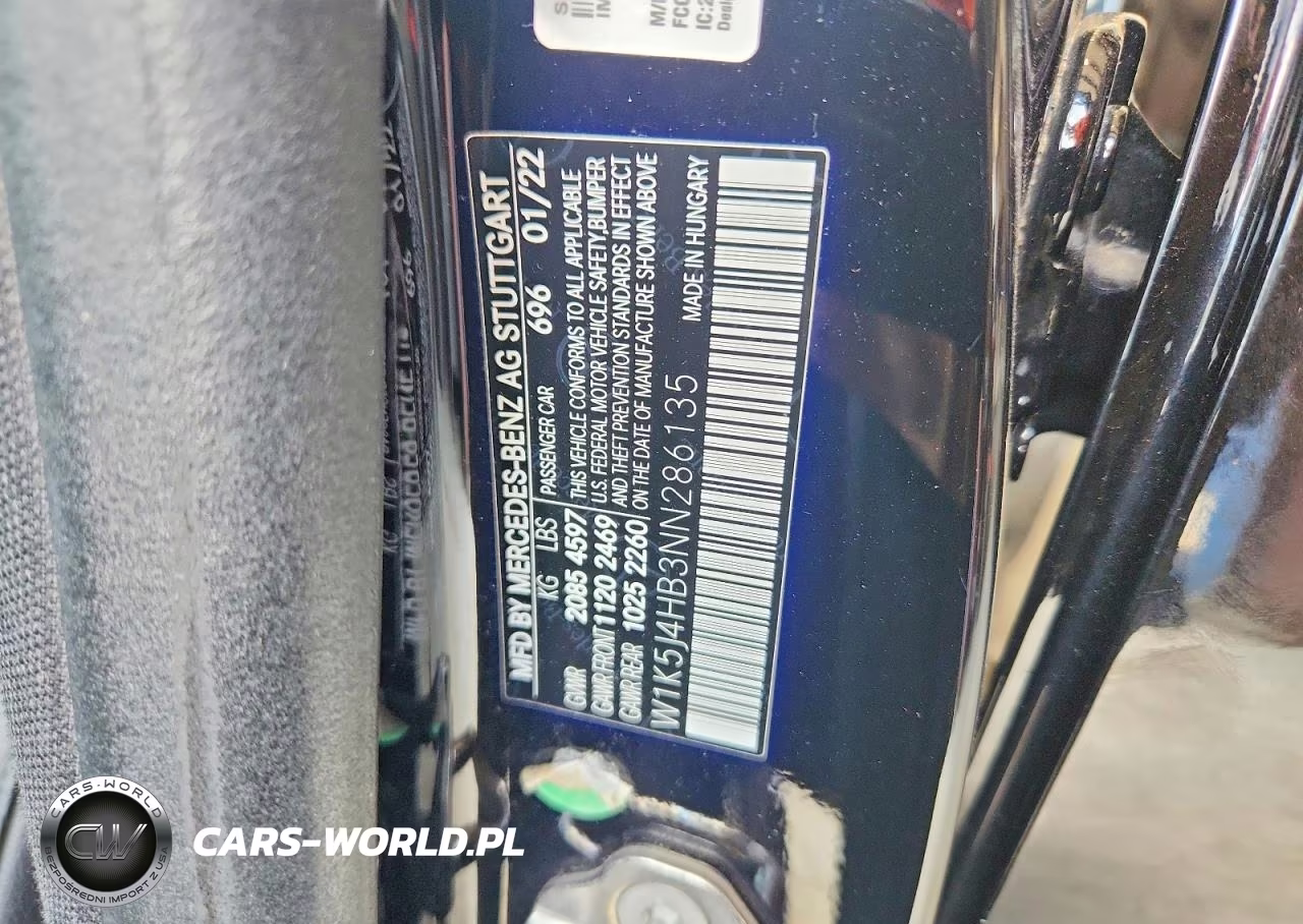 2022 Mercedes-Benz Cla 250 4Matic VIN:W1K5J4HB3NN286135 - 12