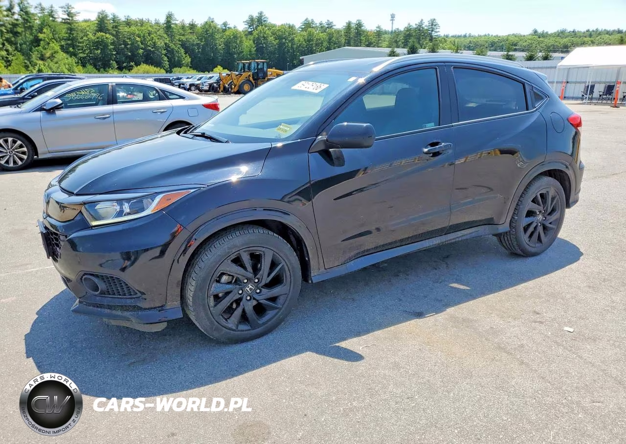 2022 Honda Hr-V Sport VIN:3CZRU6H1XNM705124 - 1