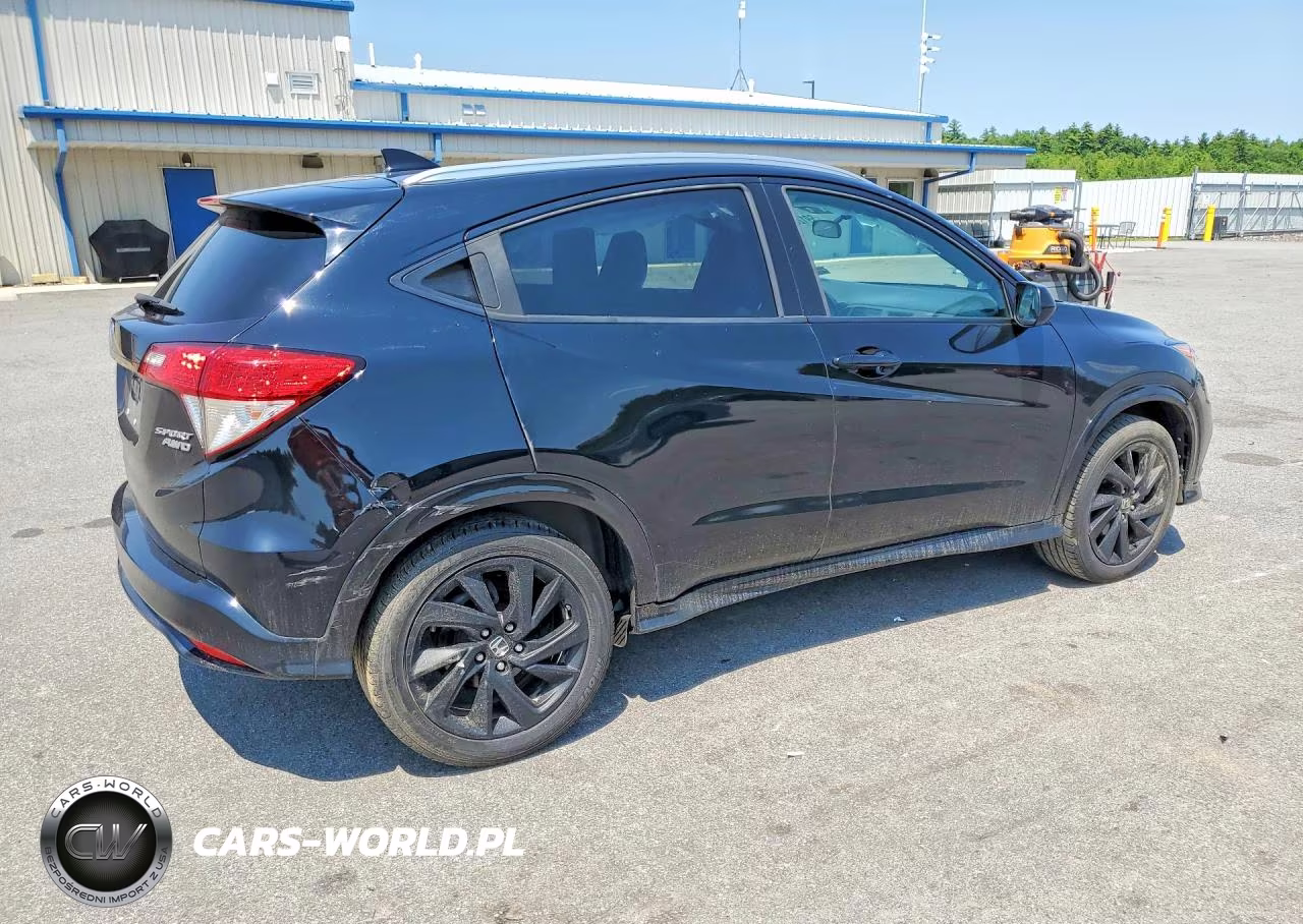 2022 Honda Hr-V Sport VIN:3CZRU6H1XNM705124 - 3