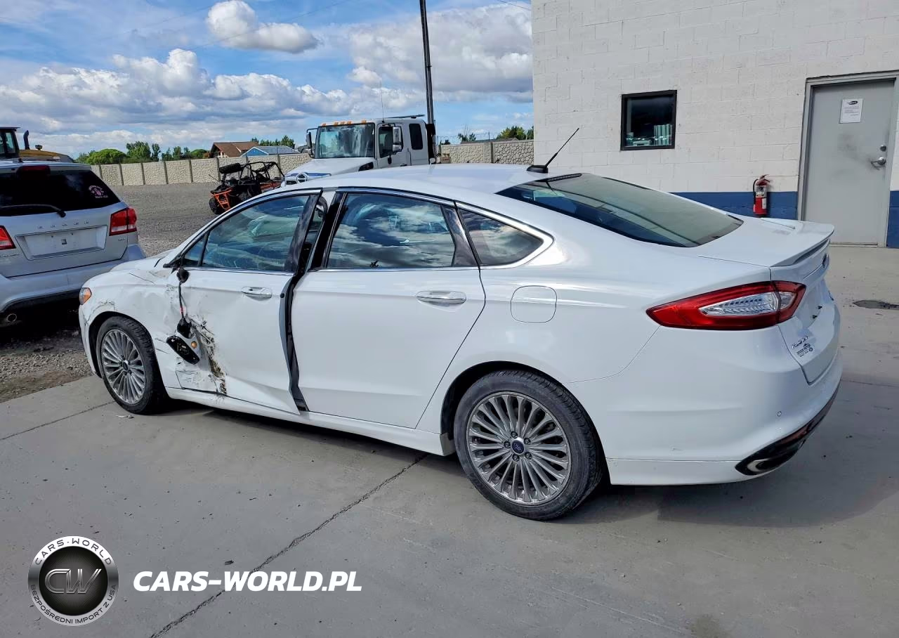 2016 Ford Fusion Titanium VIN:3FA6P0K95GR320304 - 2