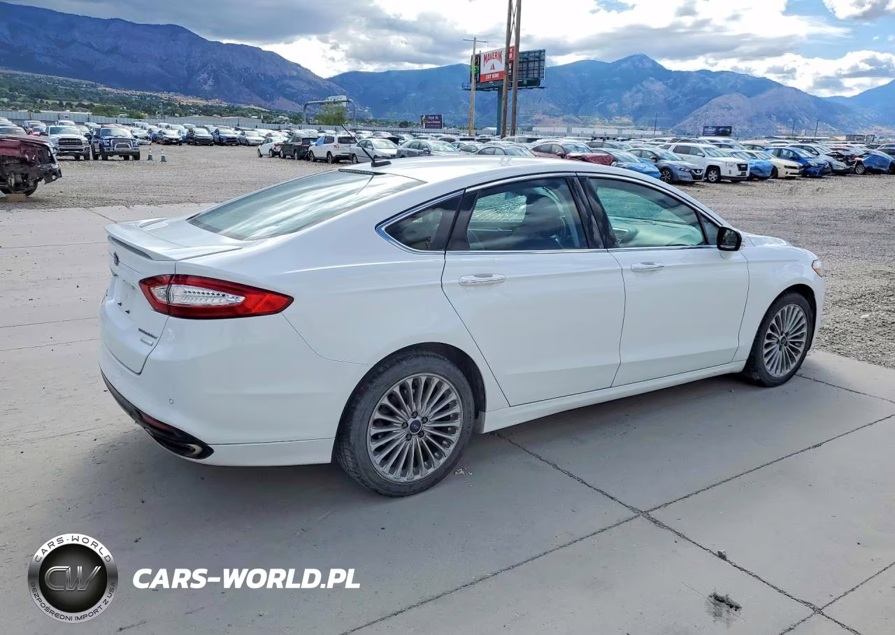 2016 Ford Fusion Titanium VIN:3FA6P0K95GR320304 - 3