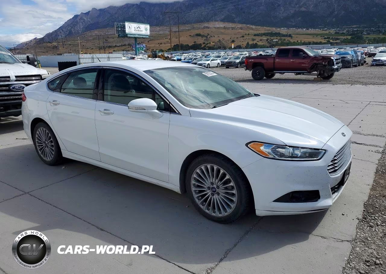 2016 Ford Fusion Titanium VIN:3FA6P0K95GR320304 - 4